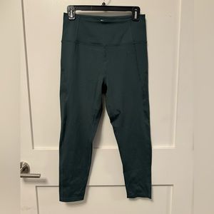 Girlfriend Collective Dark Green Leggings Size L